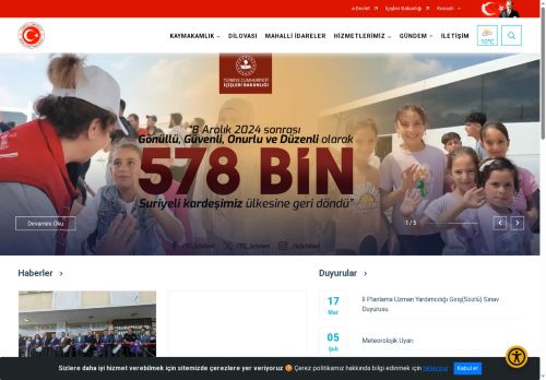 Proje ve Faaliyetlerimiz - T.C. Dilovası Kaymakamlığı