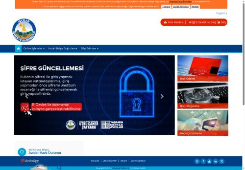 AVCILAR BELEDİYESİ - Ana Sayfa
