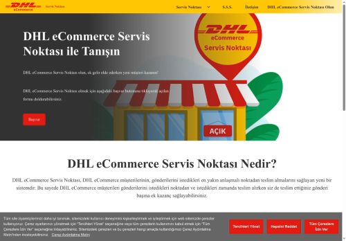 Ana Sayfa : DHL eCommerce Service Point