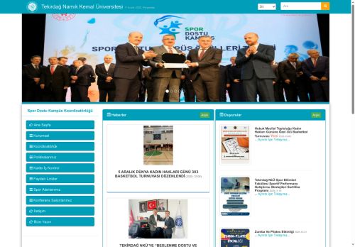 Spor Dostu Kampüs Koordinatörlüğü