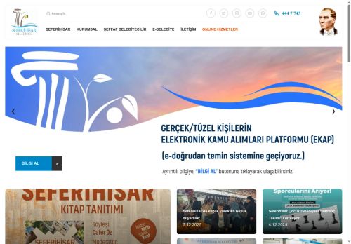 Türkiye'nin Sakin Şehir Başkenti - Seferihisar Belediyesi