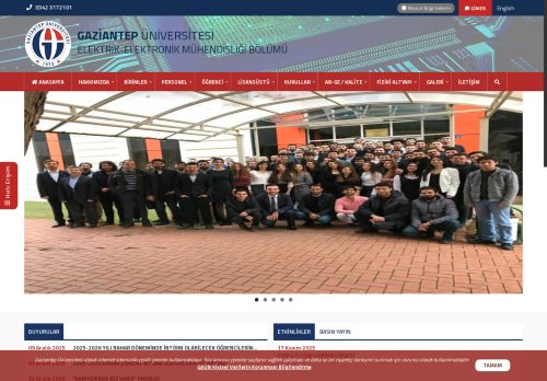 Elektrik-Elektronik Mühendisliği Bölümü