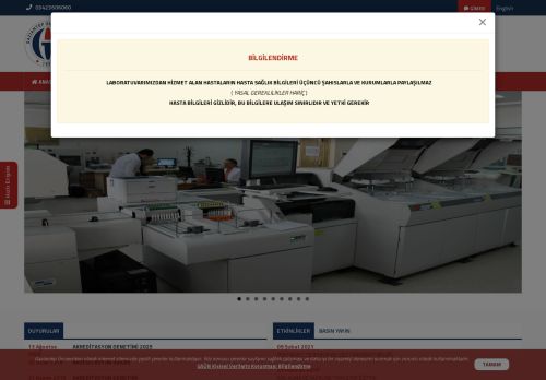 Şahinbey Araştırma ve Uygulama Hastanesi Merkez Laboratuvarı