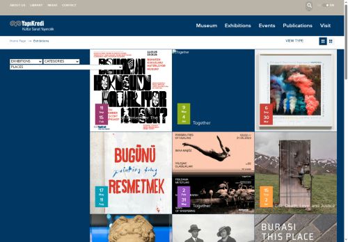Yapı Kredi Kültür Sanat Yayıncılık - Exhibitions