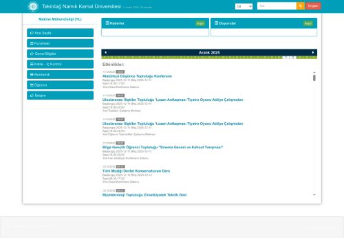 Makine Mühendisliği (YL)