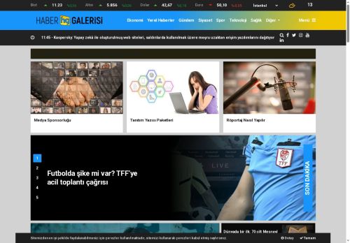 Haber, gündem, köşe yazıları için bizi takip edin!