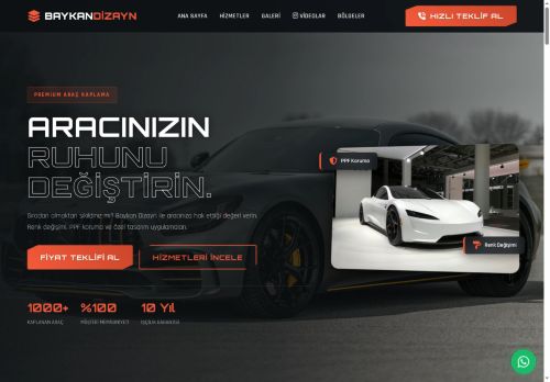 Baykan Dizayn | Baykan Dizayn - Araç Kaplama & Renk Değişimi & PPF Koruma