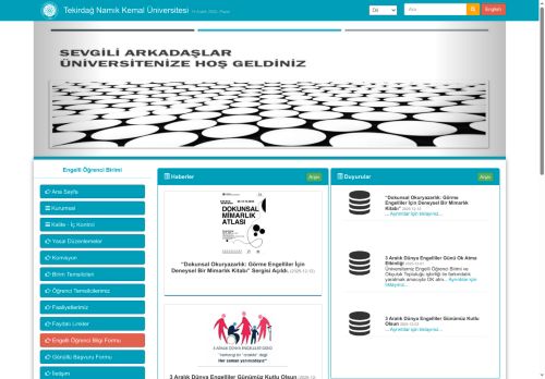 Engelli Öğrenci Birimi