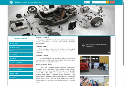 Otomotiv Teknolojisi