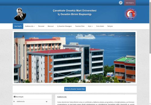 İç Denetim Birimi Başkanlığı - ÇOMÜ