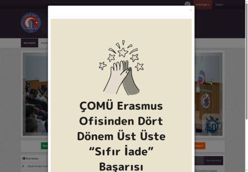 Erasmus Birimi - ÇOMÜ