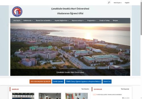 Uluslararası Öğrenci Ofisi - ÇOMÜ