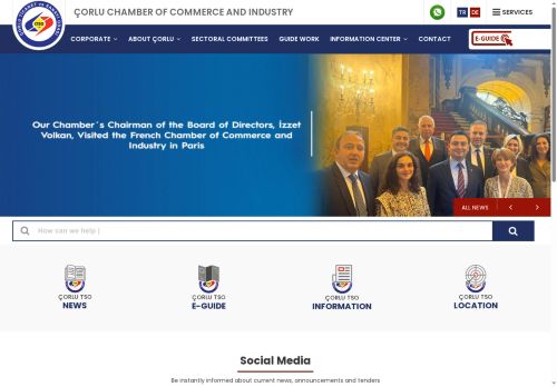 Çorlu Chamber of Commerce And Industry Official Website