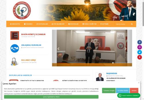 Tekirdağ Eczacı Odası