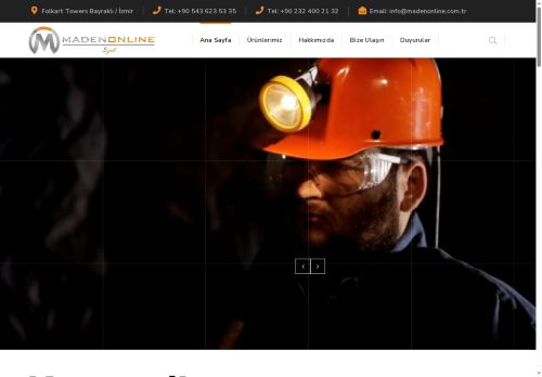 Maden Online - Ana Sayfa