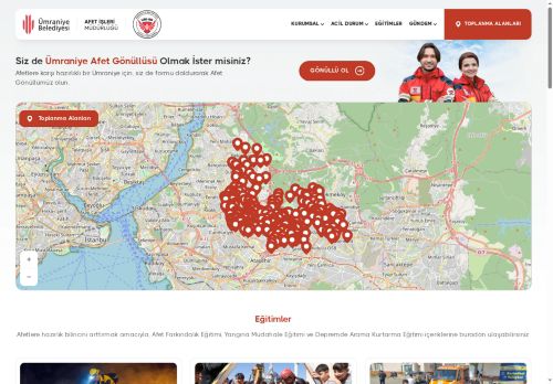 Afet Ümraniye Belediyesi | Ümraniye Belediyesi