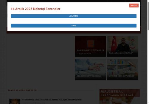Batman Eczacı Odası