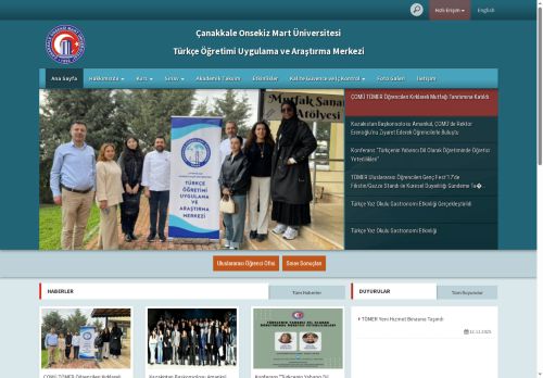 Türkçe Öğretimi Uygulama ve Araştırma Merkezi - ÇOMÜ