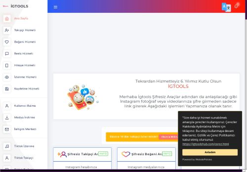 Şifresiz Instagram Hizmetleri - İgtools - LikeMe - igtools - insfollow - Beğeni Takipçi Hilesi