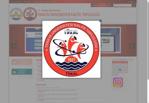 TRAKYA ÜNİVERSİTESİ KALİTE TOPLULUĞU | T.C. Trakya Üniversitesi