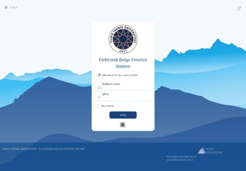 Giriş Sayfası - enVision