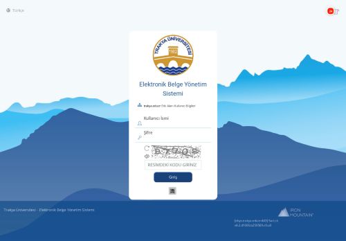 Giriş Sayfası - enVision