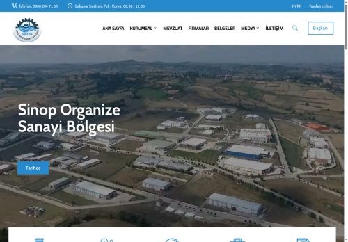 Sinop Organize Sanayi Bölge Müdürlüğü