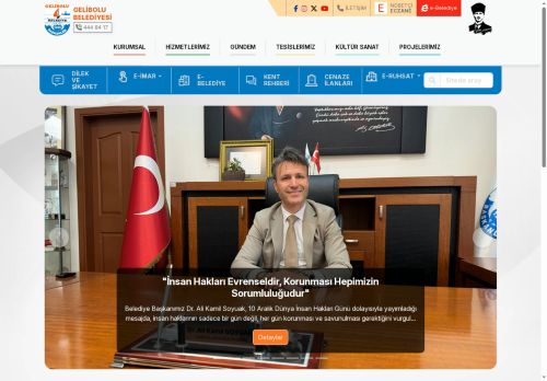 Gelibolu Belediye Başkanlığı - Anasayfa