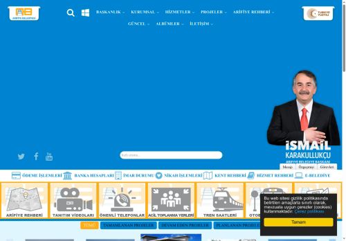 ANA SAYFA - Arifiye Belediyesi - Resmi İnternet Sitesi