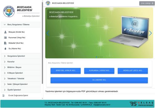 E-Belediye Hizmetleri