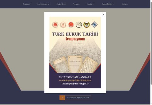 Türk Hukuk Tarihi Sempozyumu