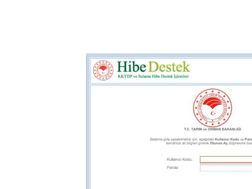 Hibe Başvuru Girişi