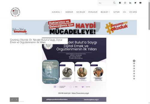 TMMOB Bilgisayar Mühendisleri Odası - Ana Sayfa