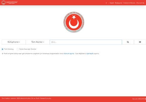 Atatürk Kültür, Dil ve Tarih Yüksek Kurumu (2.01.0.2193)