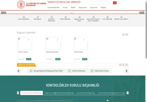 YATIRIM VE İŞLETMELER GENEL MÜDÜRLÜĞÜ