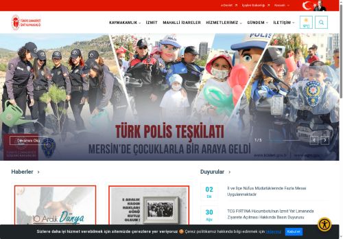 İzmit Kaymakamı Yusuf Ziya ÇELİKKAYA - İzmit Kaymakamlığı Resmi Web Sitesi