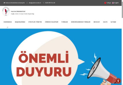 Sağlık, Kültür Ve Spor Daire Başkanlığı