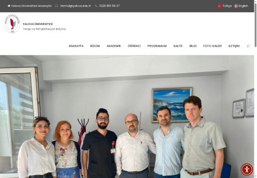 Terapi ve Rehabilitasyon Bölümü