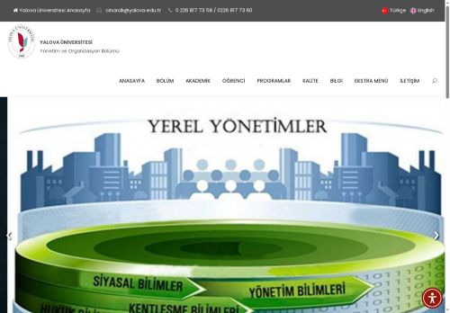 Yönetim ve Organizasyon Bölümü