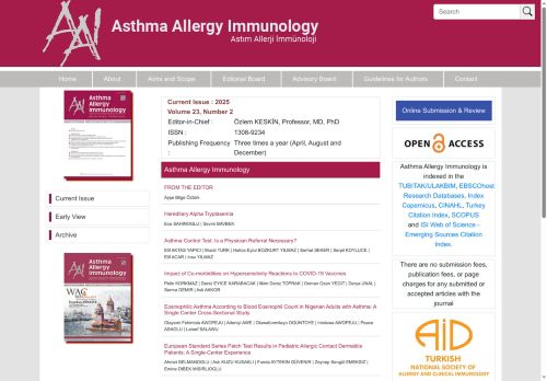 Asthma Allergy Immunology