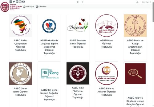 Topluluklar - ASBÜ