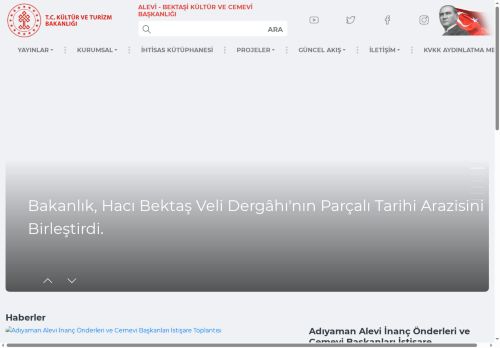 BEKTAŞİ KÜLTÜR VE CEMEVİ BAŞKANLIĞI - ALEVİ