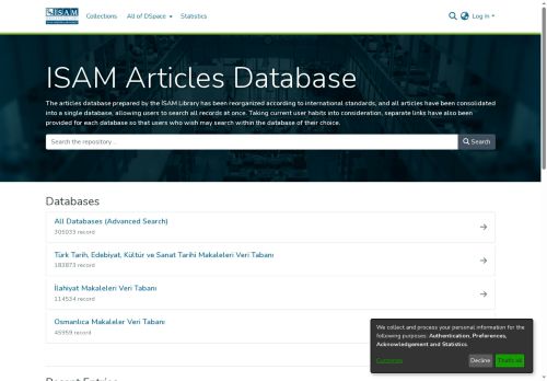 İSAM Makaleler VT :: Anasayfa