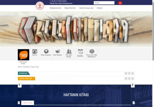 T.C. Kültür ve Turizm Bakanlığı - Polatlı İlçe Halk Kütüphanesi