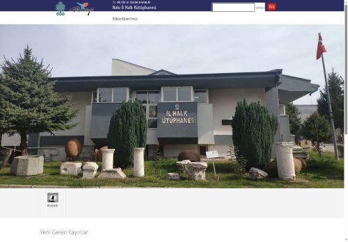 T.C. Kültür ve Turizm Bakanlığı - Bolu İl Halk Kütüphanesi