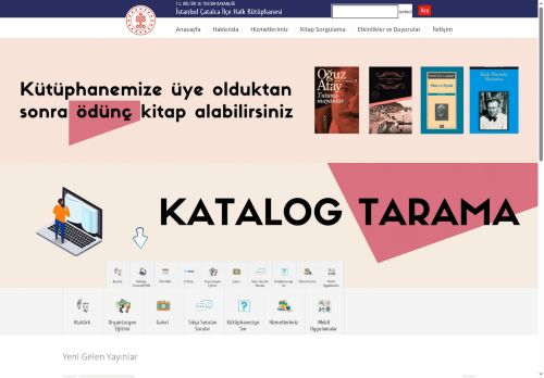 T.C. Kültür ve Turizm Bakanlığı - İstanbul Çatalca İlçe Halk Kütüphanesi