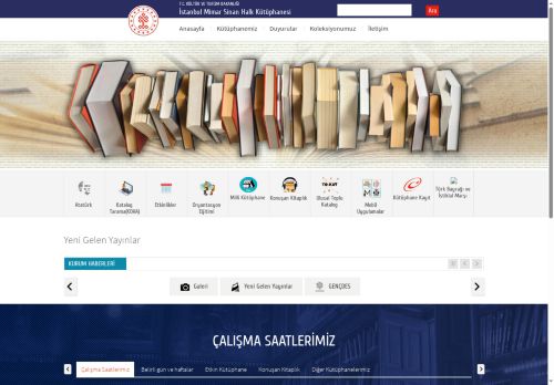 T.C. Kültür ve Turizm Bakanlığı - İstanbul Mimar Sinan Halk Kütüphanesi