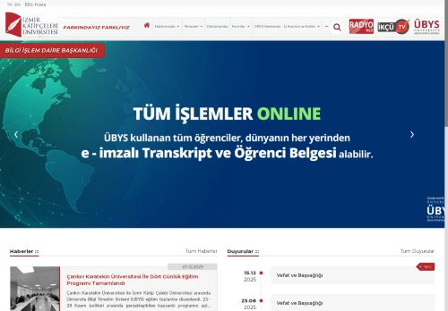 Bilgi İşlem Daire Başkanlığı