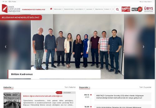 Bilgisayar Mühendisliği Bölümü