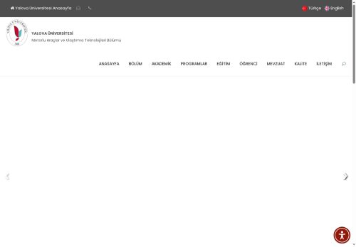 Motorlu Araçlar ve Ulaştırma Teknolojileri Bölümü